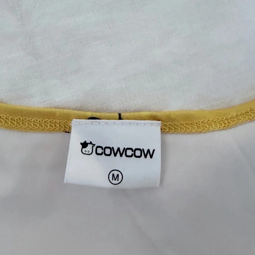 Cowboy Bee Honeycomb Sleeveless Dress Yellow Size M - Image 5