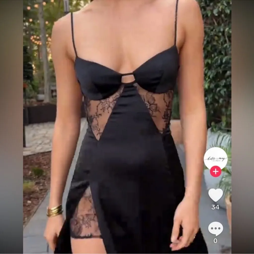 Katie May Ariana Gown in Black - Image 4