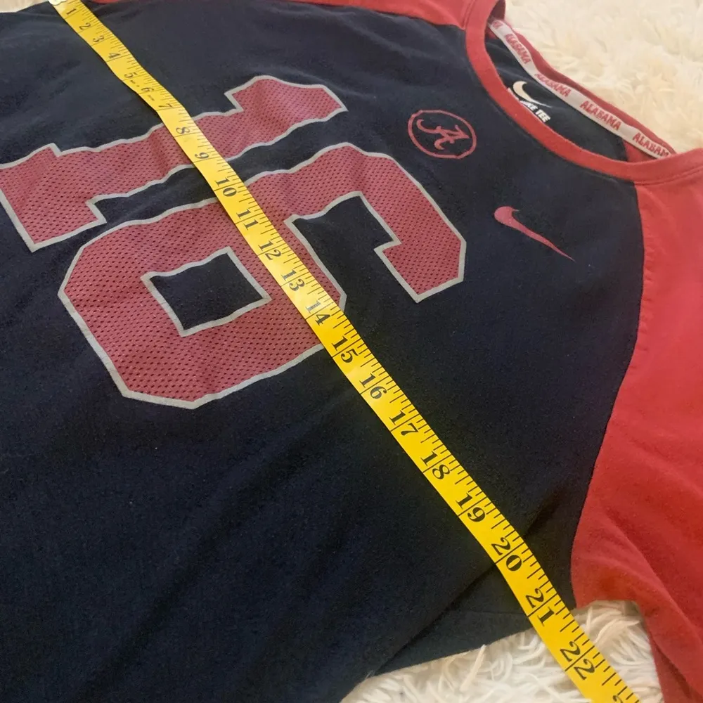 Alabama Nike T Shirt Ladies Sz Large Crimson Tide Athletic Cut - Image 4