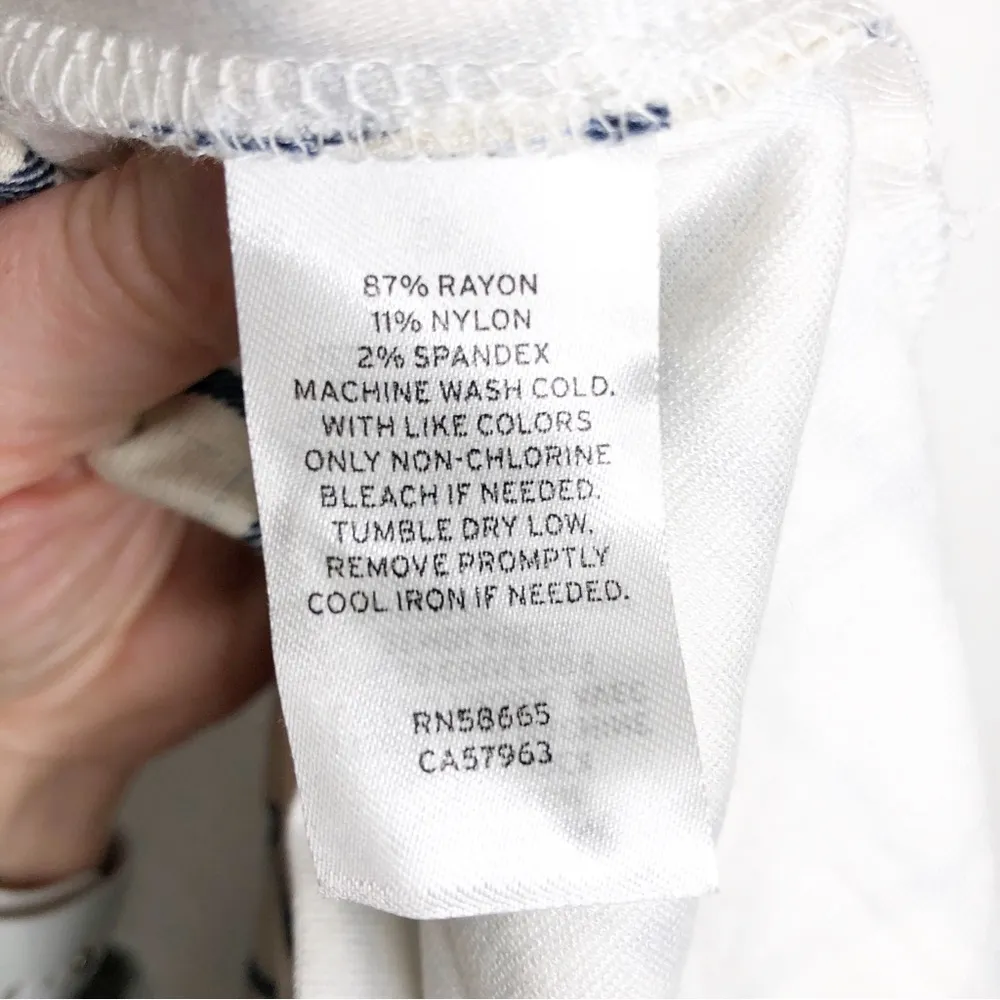 bp Amanda Tennis Mini Skirt Windowpane Print Beige Blue Size 2X NWT - Image 11