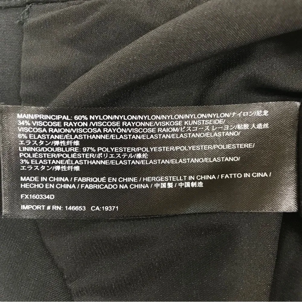 FINDERS KEEPERS Black‎ Lace Up Bodycon Midi Dress Sleeveless Fitted Size XXS - Image 12