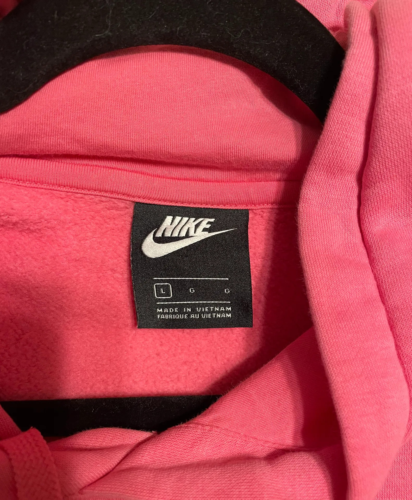 Nike Pink Unisex  Hoodie - Image 2