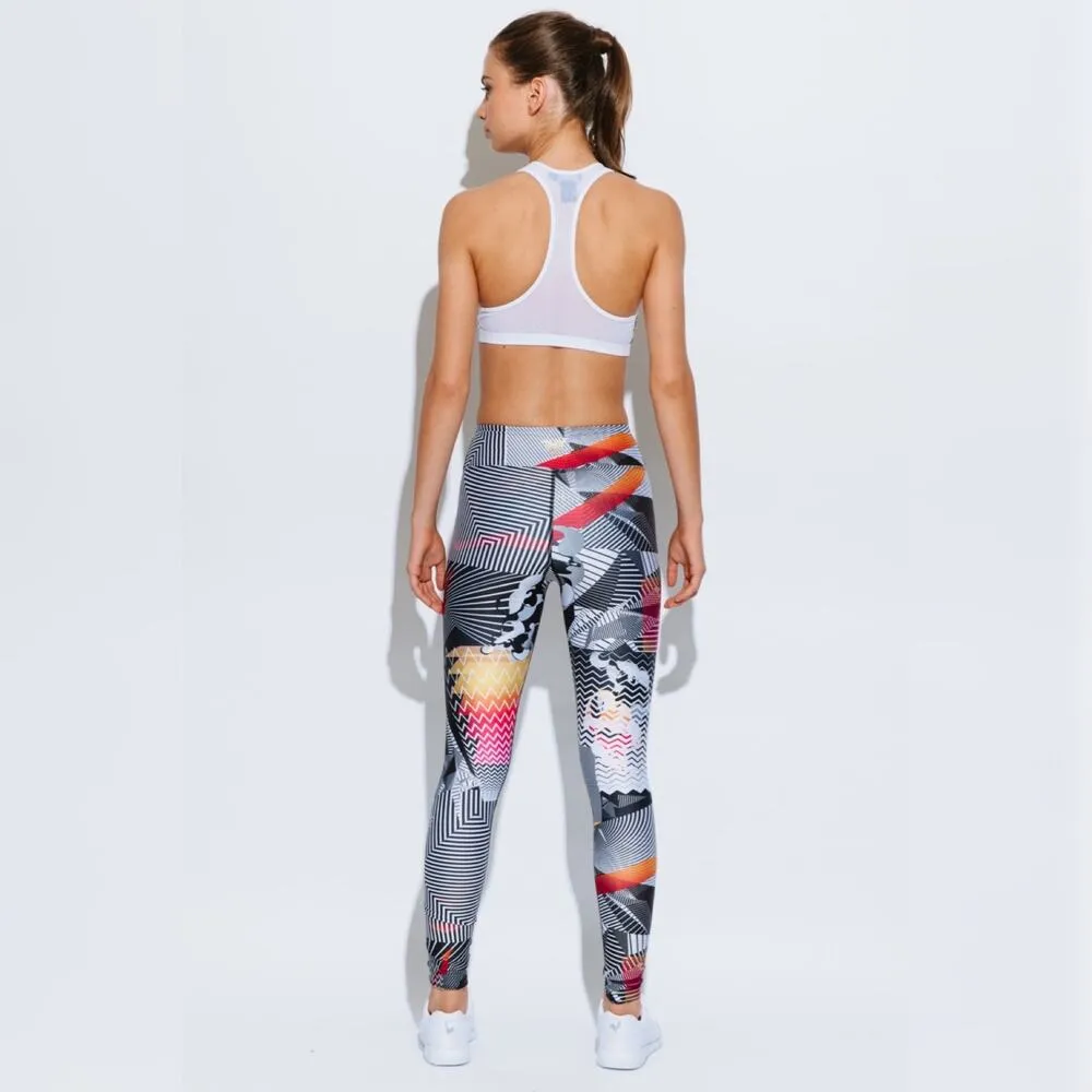 NEW We Are Handsome XS Flexicool Active T Back Bra Top Gym UV White Mesh Sports - Image 8