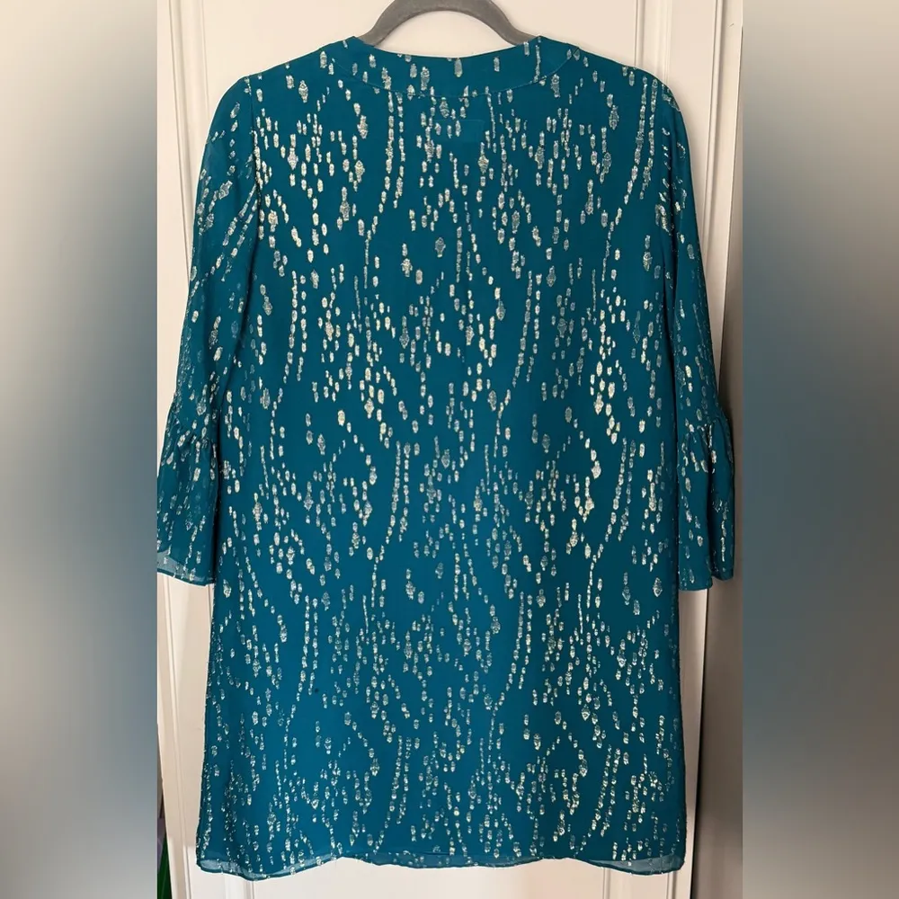 Lilly Pulitzer Elenora Silk Dress - Size Small - Image 3