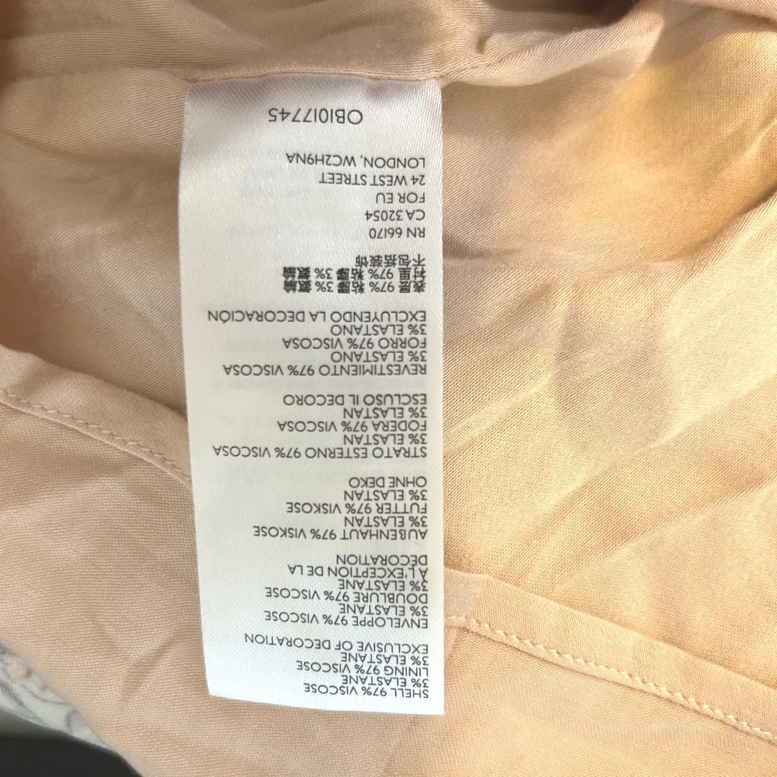 Free People Boheme Ivory Combo Floral Flounce Mini Dress Long Sleeve Boho 12 - Image 8