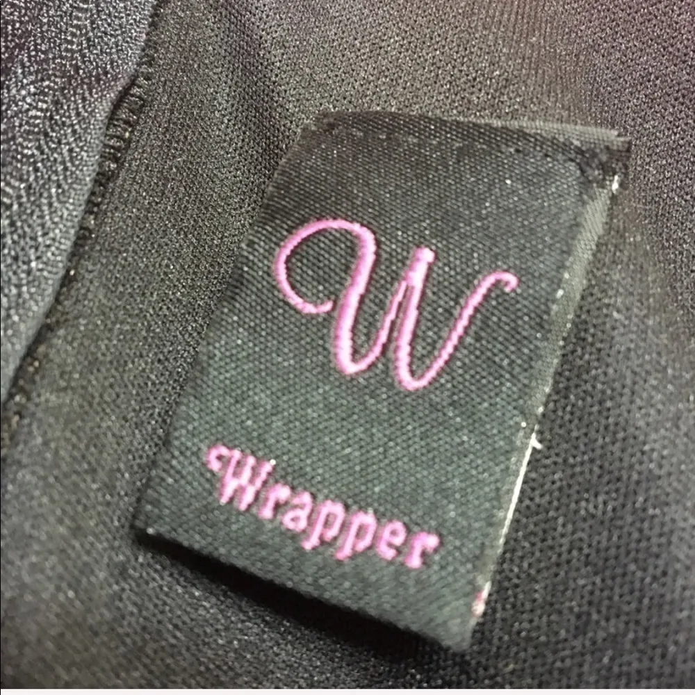 Wrapper embellished metallic skirt formal party cocktail dress size 6 - Image 6