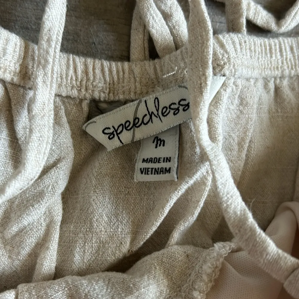 Speechless cream mini dress - Image 3