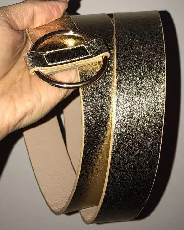 Metallic Gold Belt - Image 3