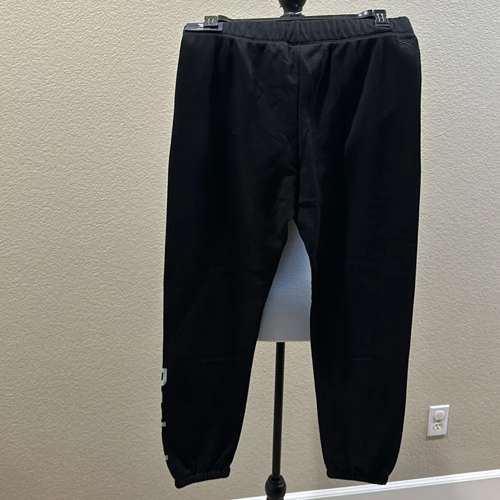NWT Reebok Black joggers with side pockets - Image 5