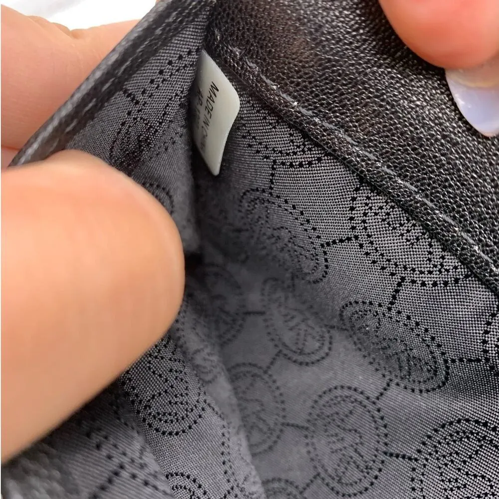 Michael Kors Black Zip Around Wallet - Image 7