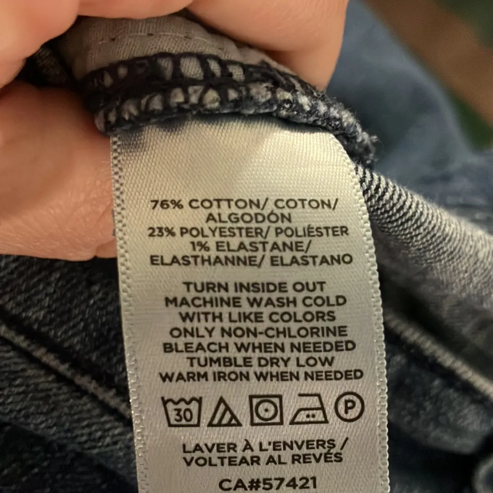 Ann Taylor Straight Leg Jeans, Size 0 - Image 5