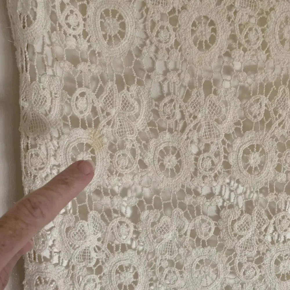 Moulinette Soeurs Anthropologie white Horkelia Dress 2 XS See photos small spots - Image 5