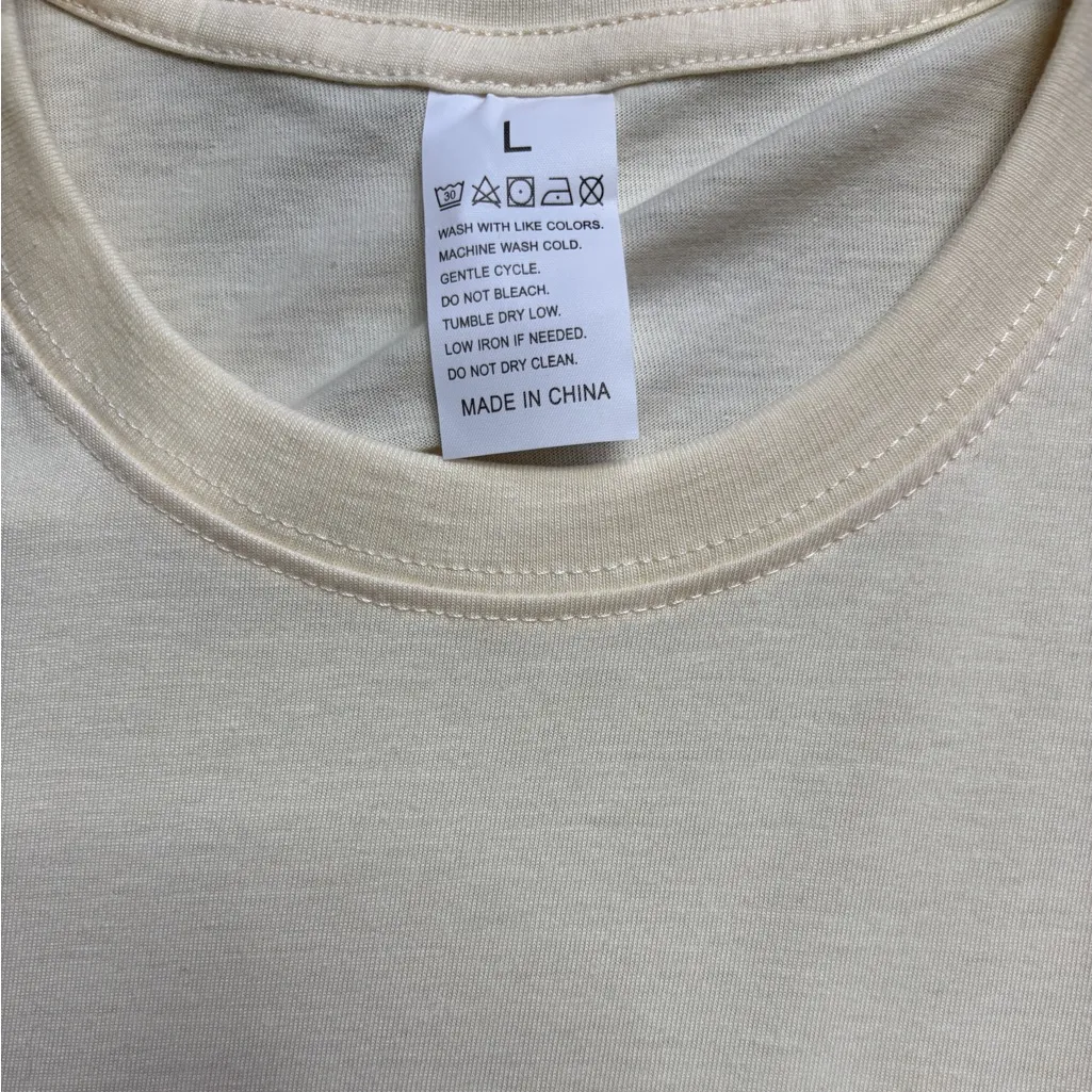 Fall Theme Coffee Pumpkins Cream Oversized Short Sleeve T - Image 6