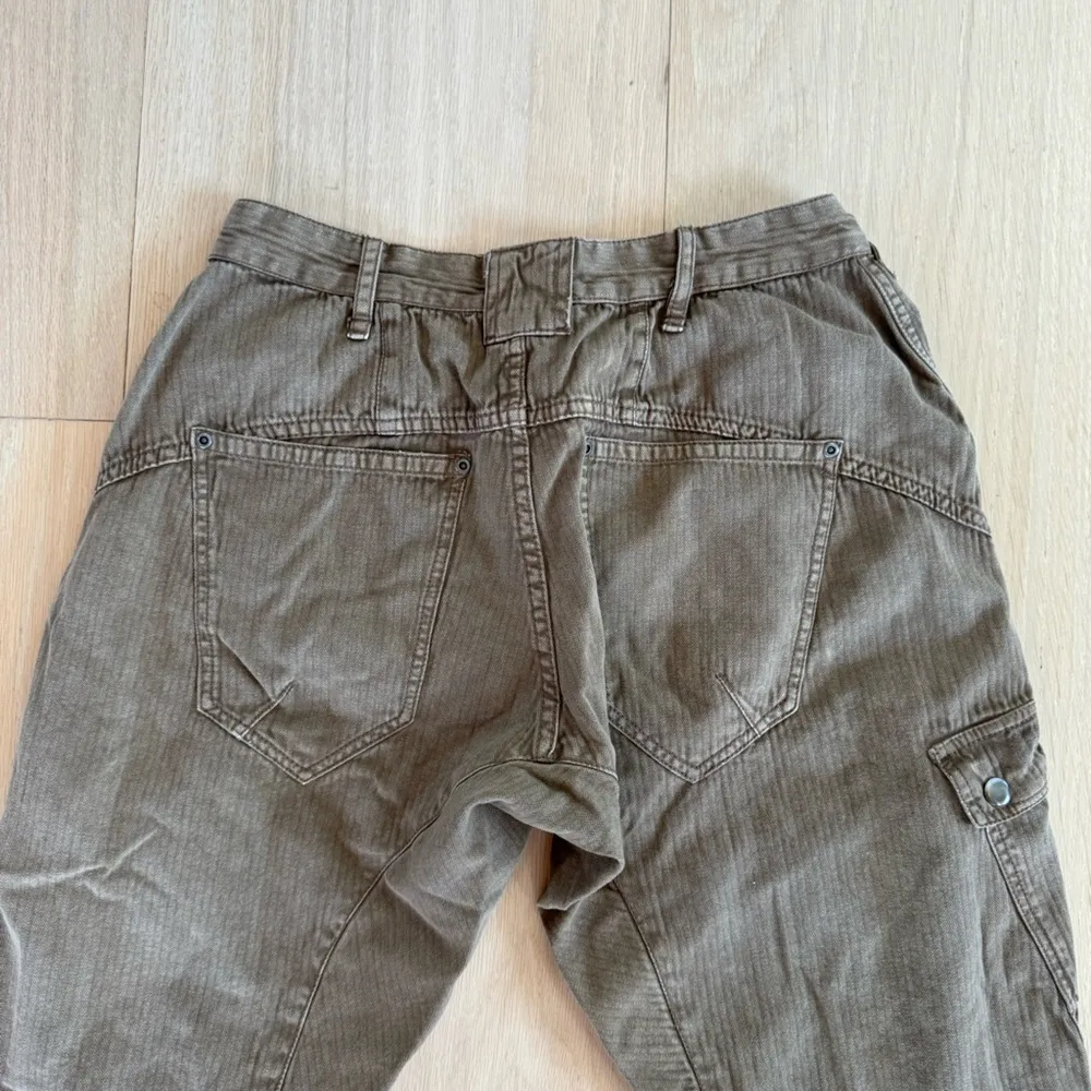 Free People Rule Breaker Slim Pants Size 6 Olive NWOT - Image 7