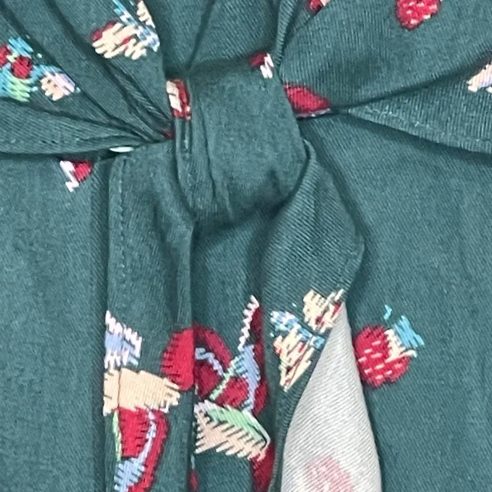 Matilda Jane Evergreen Dream Jumpsuit Size Small Green Pattern Sleeveless Womens - Image 5