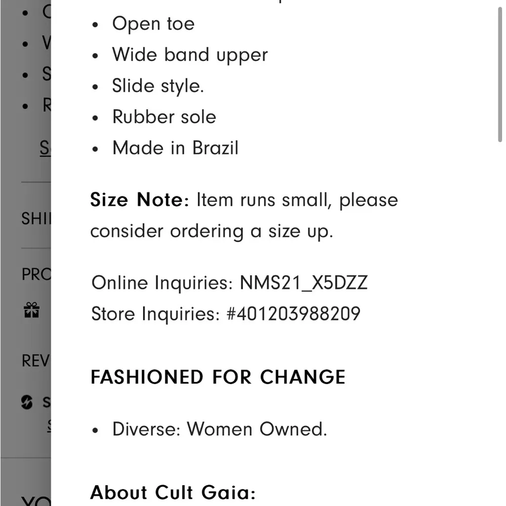 Cult Gaia  Clear Gold Tan Women's Sandals - Image 8