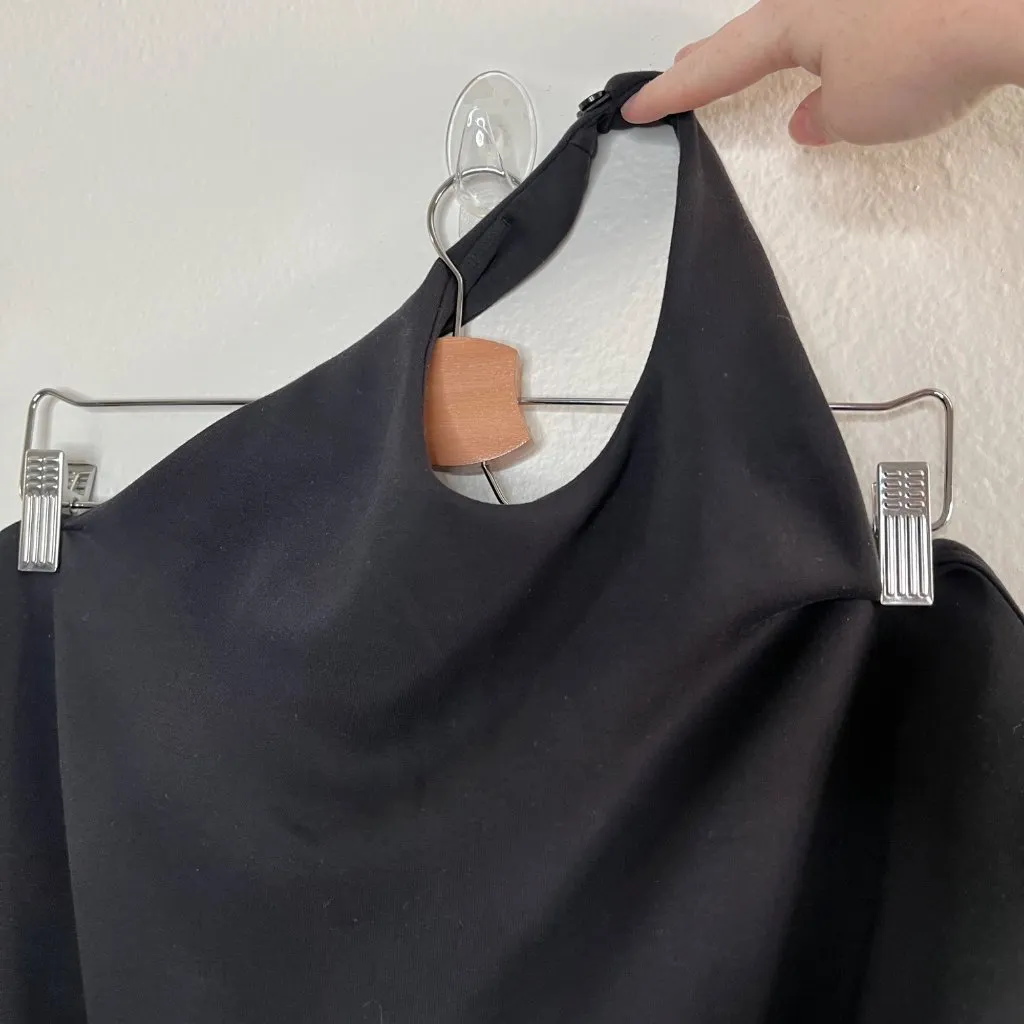 Spanx Womens Air Essentials Black Halter Jumpsuit Plus Size 1X - Image 6