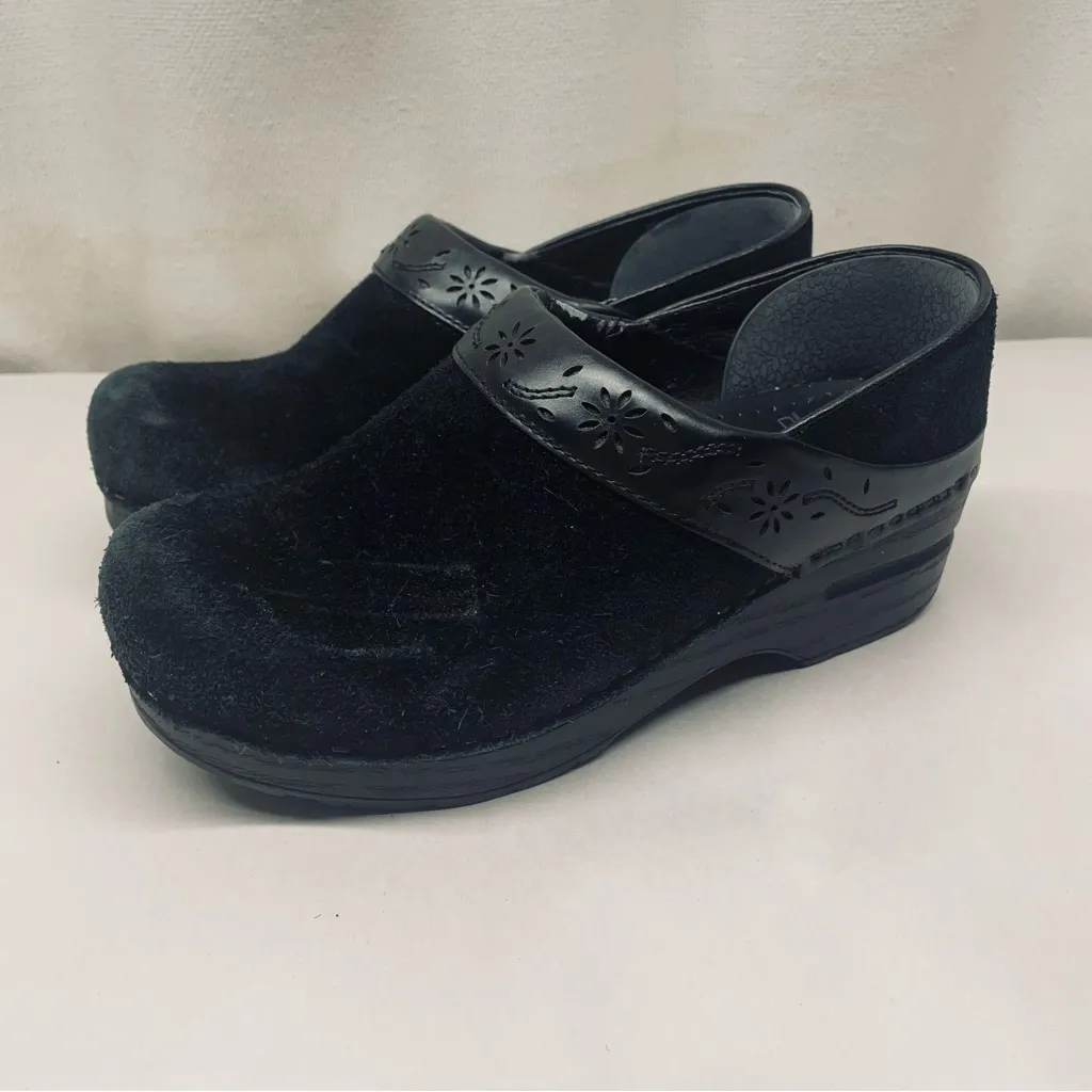 Dansko  Black Suede Clogs EU 36 / Women’s 5.5 - 6 - Image 2