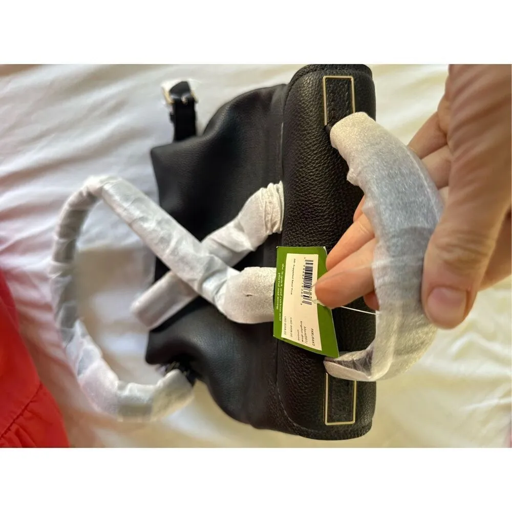 NWT Kate Spade  Kingston Drive Simona   Black   Leather Backpack - Image 7