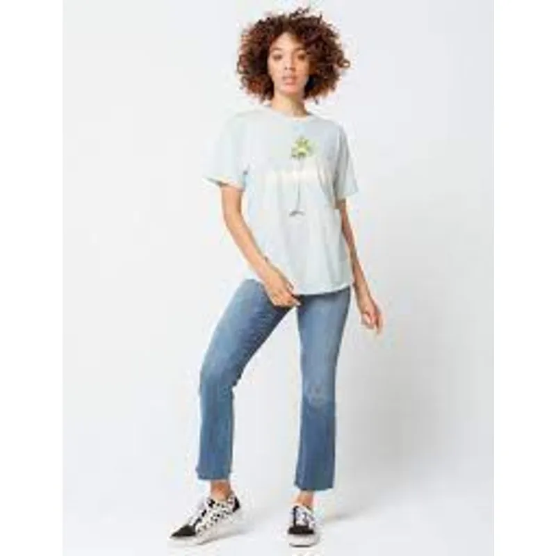 O'Neill Womens Tee Shirt‎ TShirt T Size Small Green Desert Palm Tree NEW - Image 2