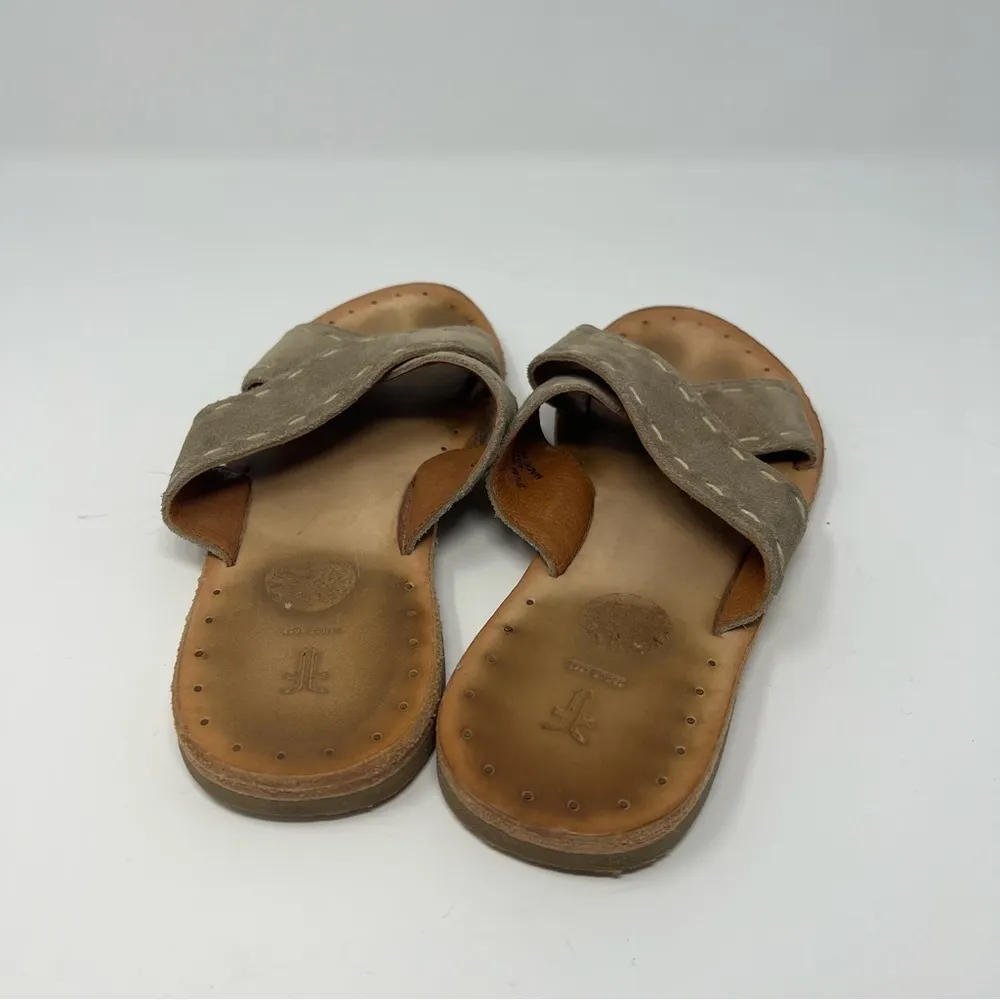 Frye‎ Ally Criss Cross Leather Sandals Sz 6.5 - Image 5