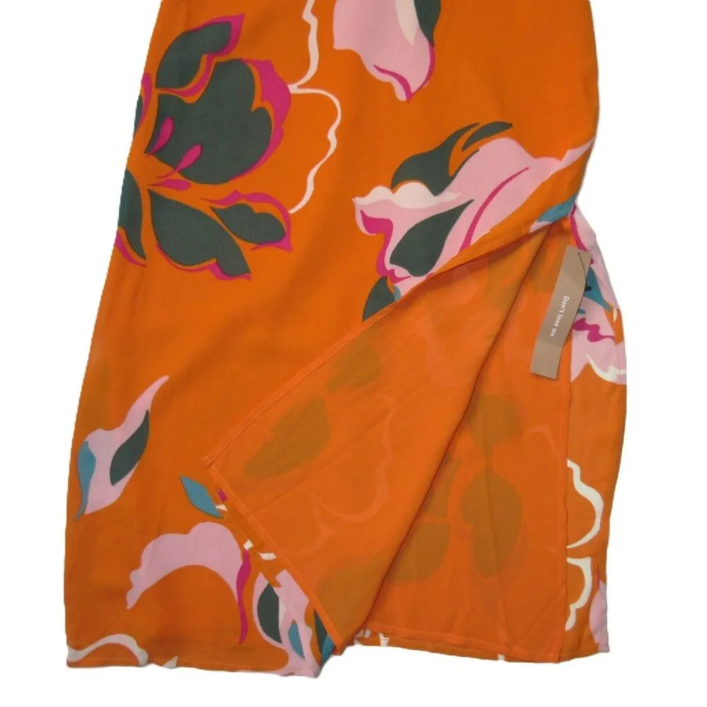 NWT Reformation Besse Midi in Electra Floral Tie Straps Georgette Tank Dress 2 - Image 7