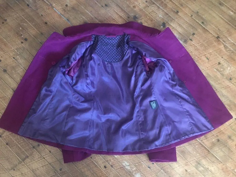 Steve Madden double breasted lined wool coat - Image 3