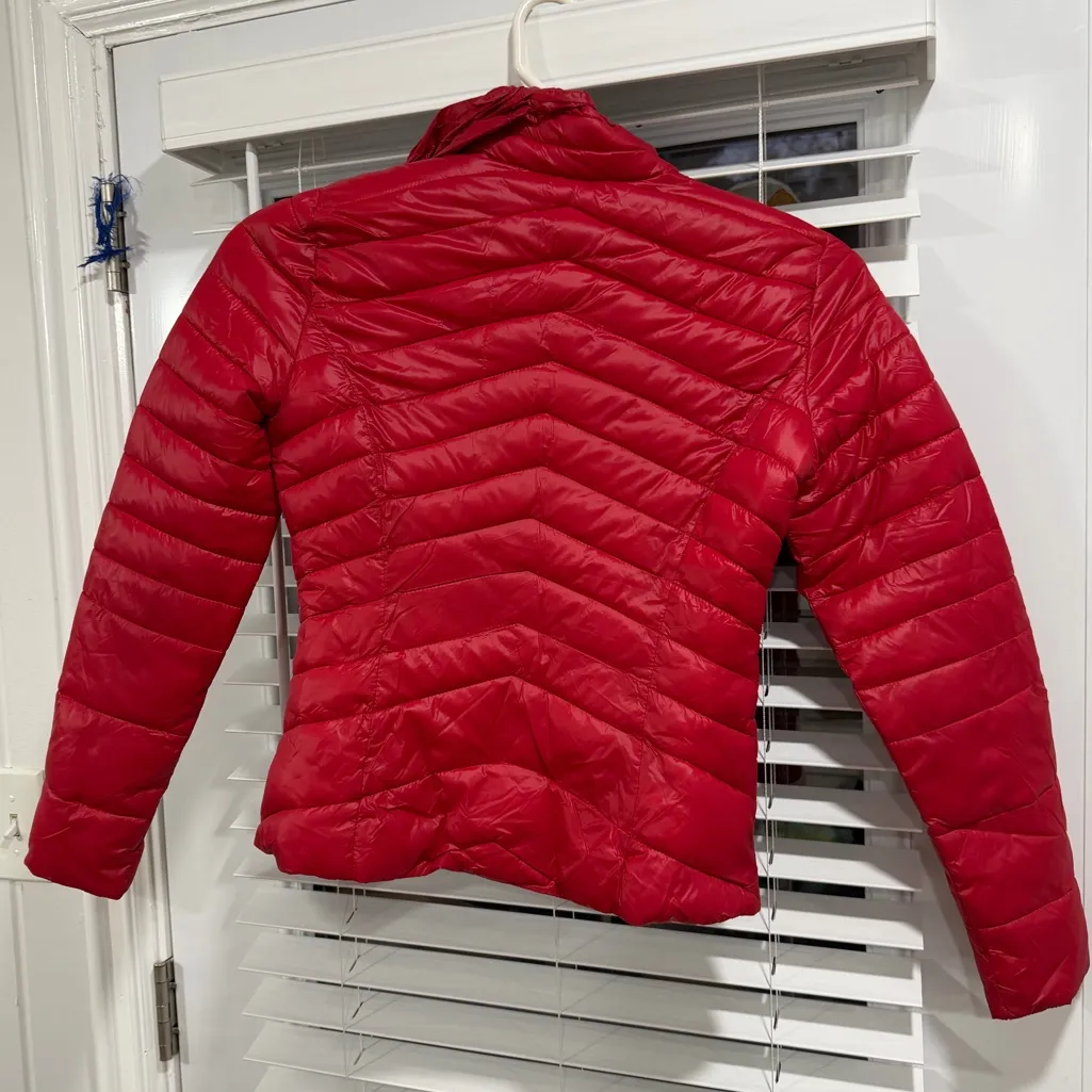 Bebe scarlet puffer jacket - Image 3