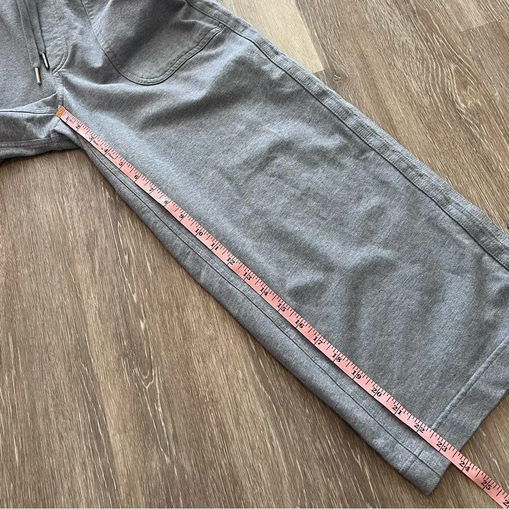 Athleta farallon heathered wide leg‎ crop pants blue women’s size 2 - Image 4