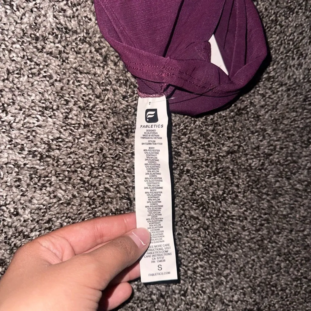 Fabletics Sport Bar Size Small 0181 - Image 3
