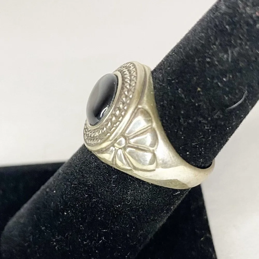 Waldeck Johnson Labradorite Gemstone Ring 925 Sterling Silver Ring Size 6.25 - Image 5