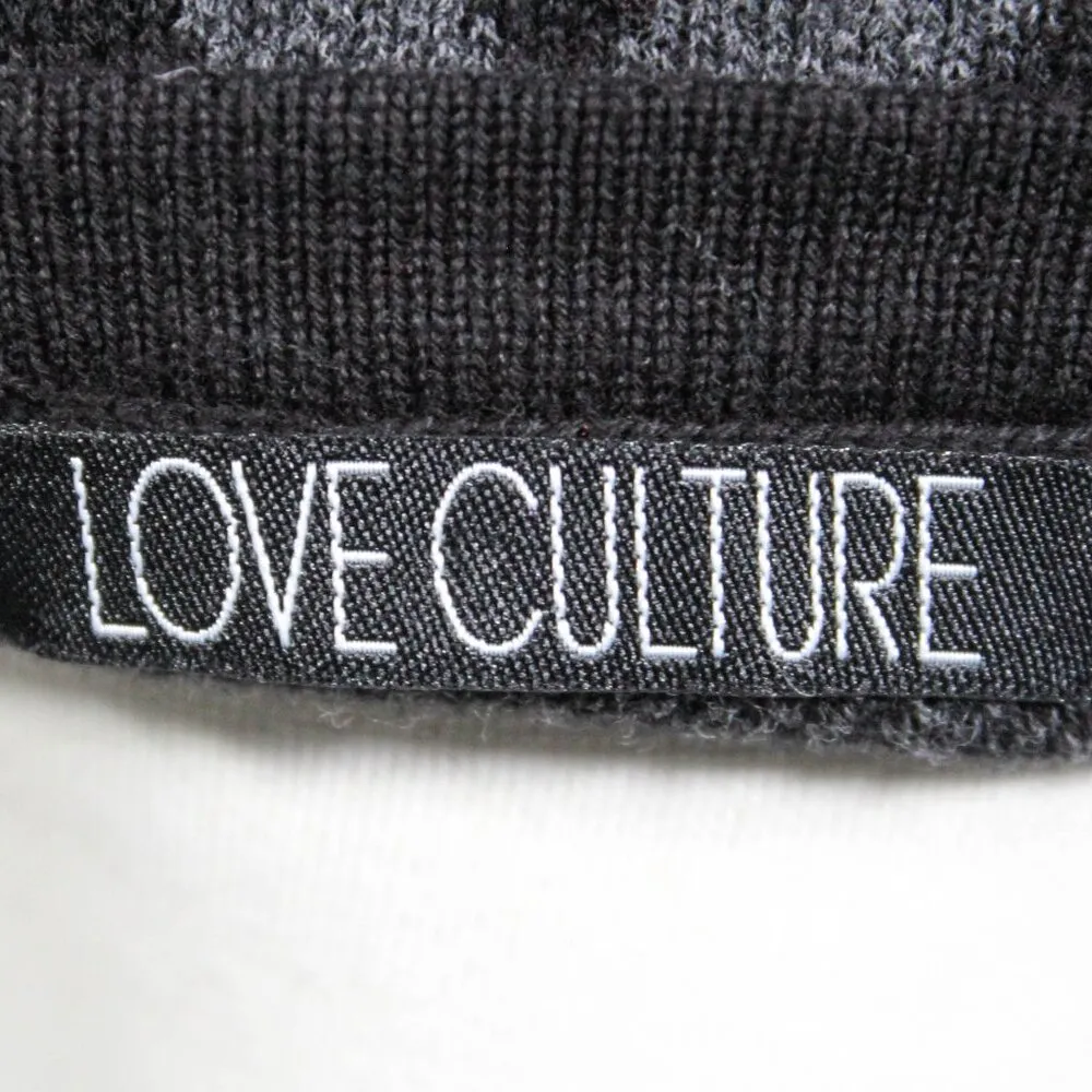 2010s Southwestern Print Black and Gray Poncho Tunic – Size M/L - Image 6