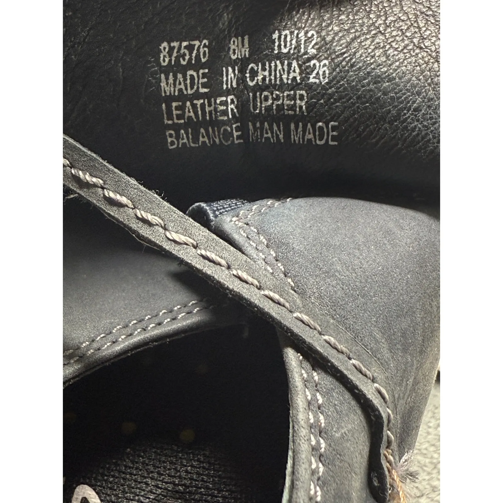 Clarks Wave Walk Leather Slip On Comfort Flat Casual Shoes Black Size 8M‎ - Image 2