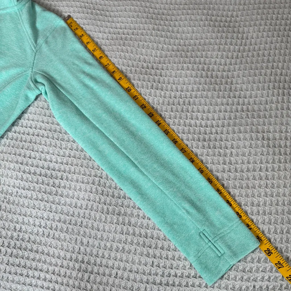 NWT Duluth Trading Frost Lake Fleece Full Zip Jacket Womens XS Extra Small Green - Image 7