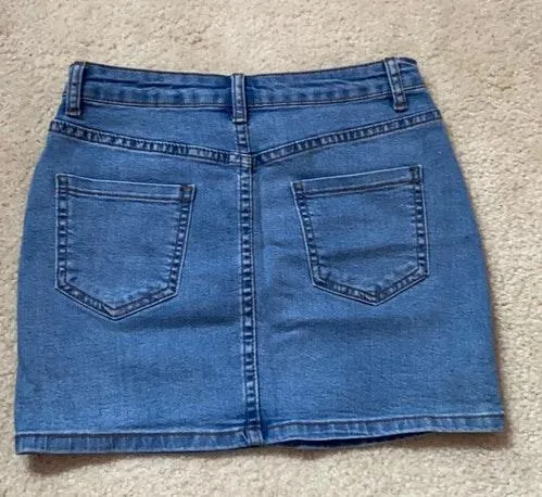 Cotton On Mini Denim Skirt - Image 4