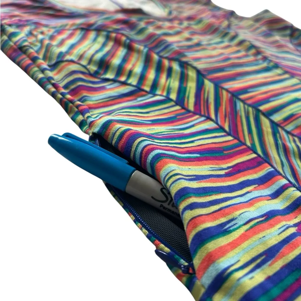 Title Nine Colorful Rainbow Espionage Athletic Active Outdoor Mini Dress Size S - Image 7