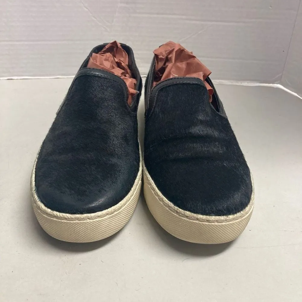 SAM EDELMAN Becker Slip On Loafer‎ Black Calf Hair Size 7.5 M - Image 5