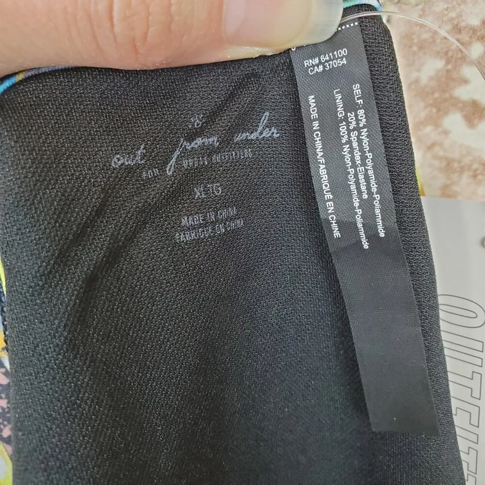 Out From Under V-Shape Printed Bikini Bottom - Image 5