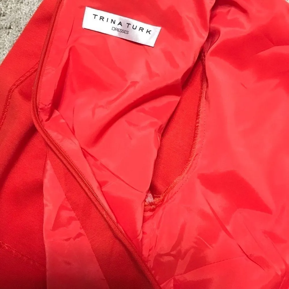 Trina Turk classic red dress. Small. NWOT - Image 7