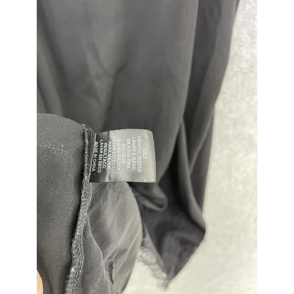 STORIA Women's Solid Black Nightie Lingerie Lace Sweetheart Neck Sleeveless Smal - Image 5