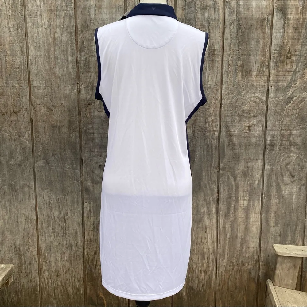 Callaway Womens Gradient Stripe Color Block Opti-Dri Golf Dress Size L - Image 3