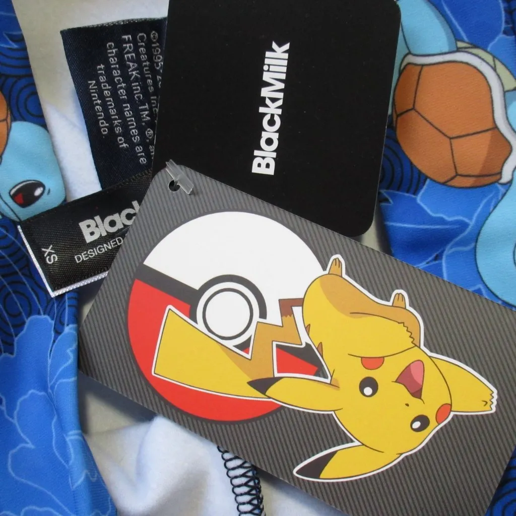 NWT BlackMilk x Pokemon Squirtle Flowers Cuffed Pants Fleece-lined Stretch XS - Image 6