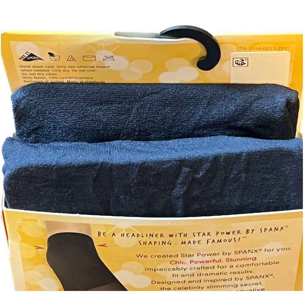 Star Power by Spanx Center Stage Shaping Tights Size E 5'1" - Image 3