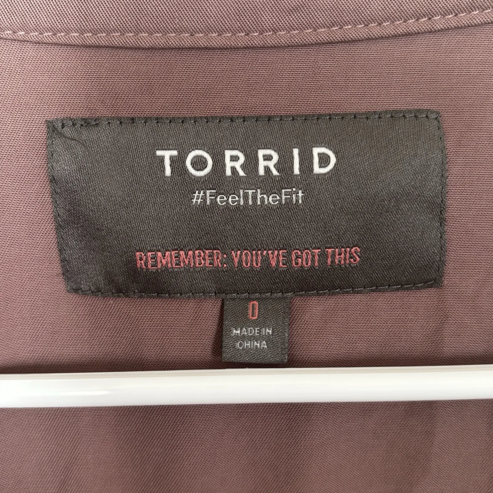 Torrid Women's Mauve Pink Utility Vest Outdoor Party Casual Layering Zip Size 0 - Image 7