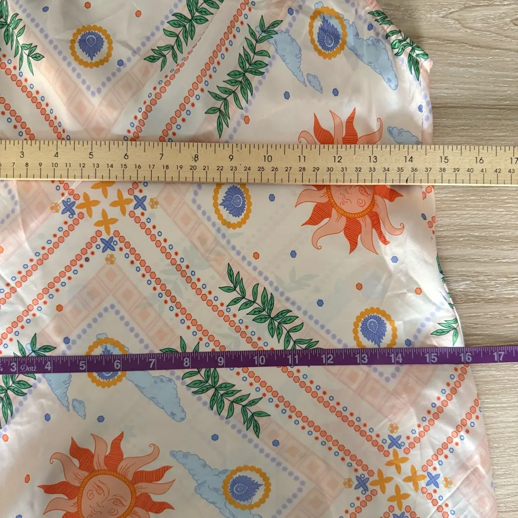 Never Fully Dressed US 8 Mya Maxi Dress Cami Peach Sunshine Boho Resort Coastal Orange - Image 9