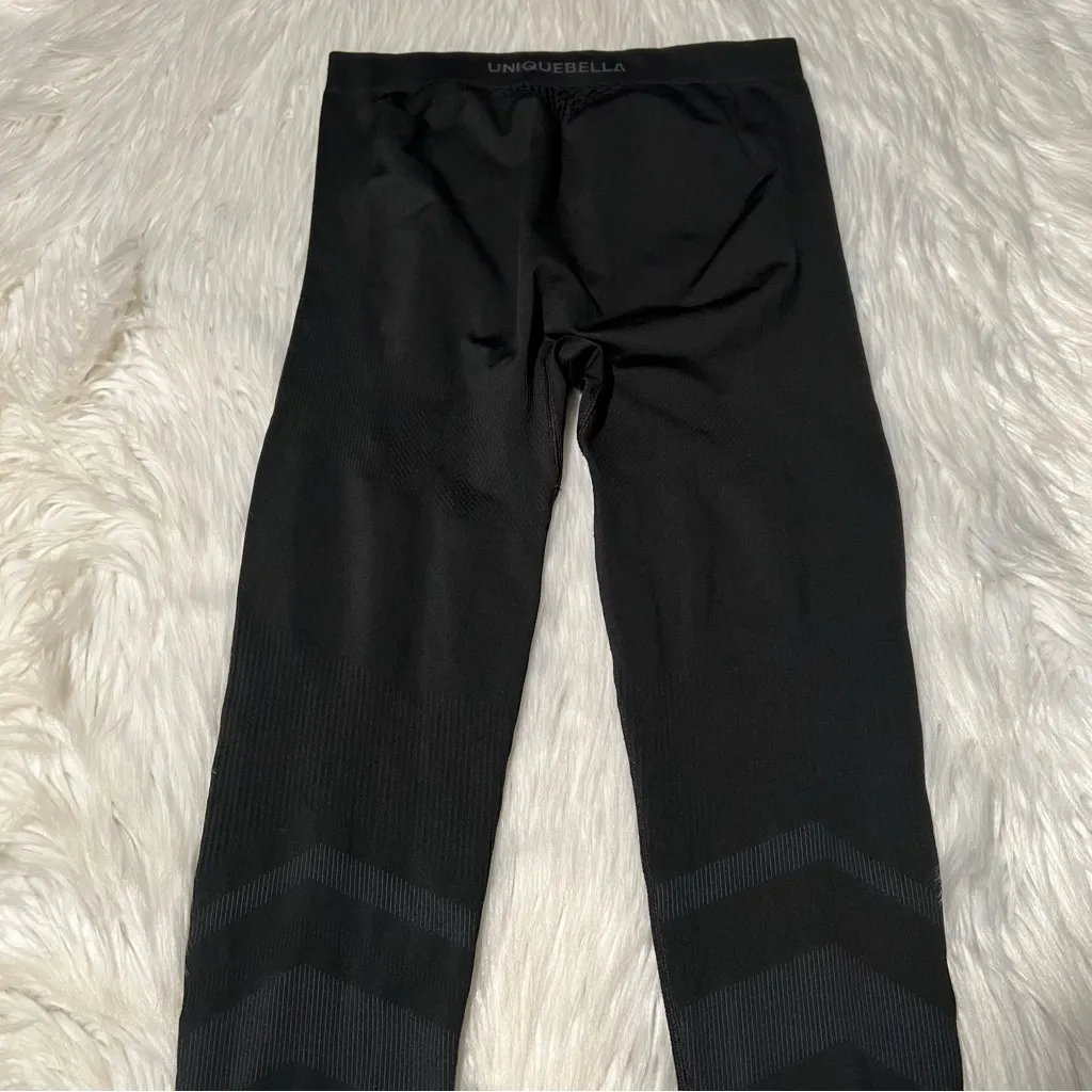 UNIQUEBELLA Thermal Long Johns Base Layer Black Bamboo M Size M - Image 8