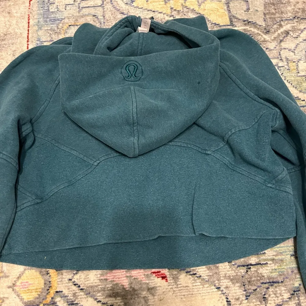 Xs/s Teal  scuba half zip - Image 3
