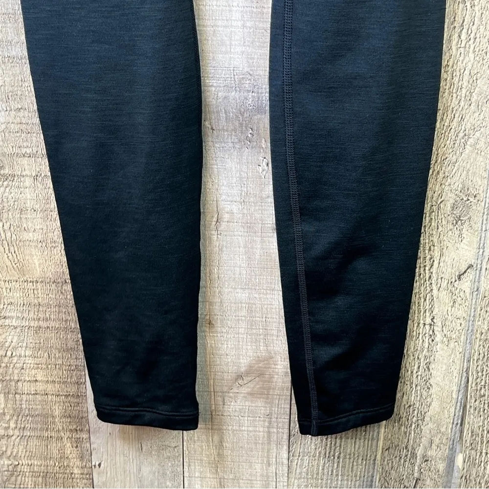 Under Armour Size XS Fitted Cold Gear Black & Peacock Color Leggings - Image 8