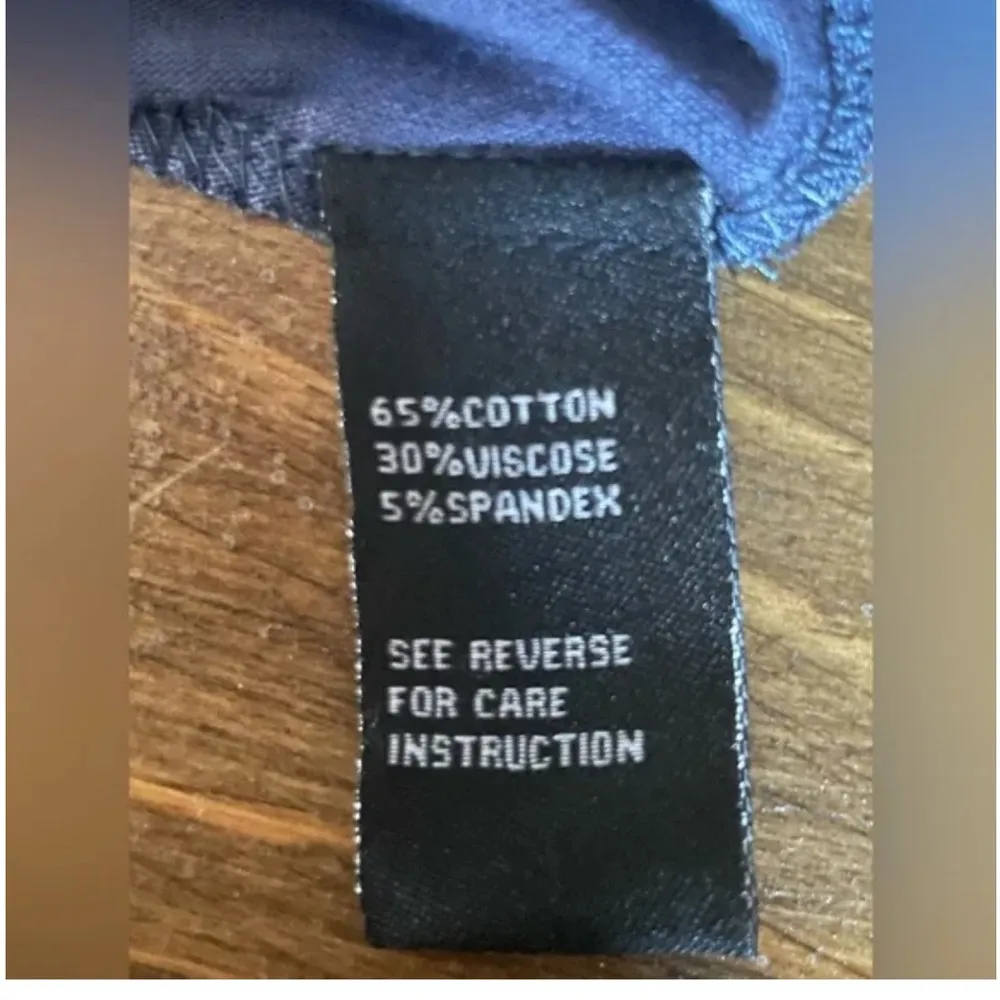 NWT Cliche Float Away Deep V Ruffle Tank navy Blue size small sleeveless top - Image 7