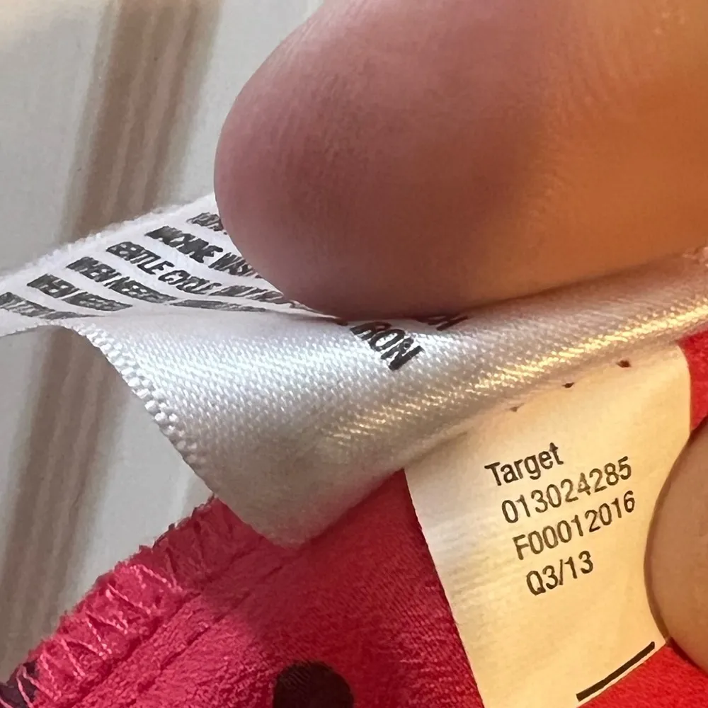 Merona Red with Black Polka Dots Women's Top Size XS Lightweight - Image 5